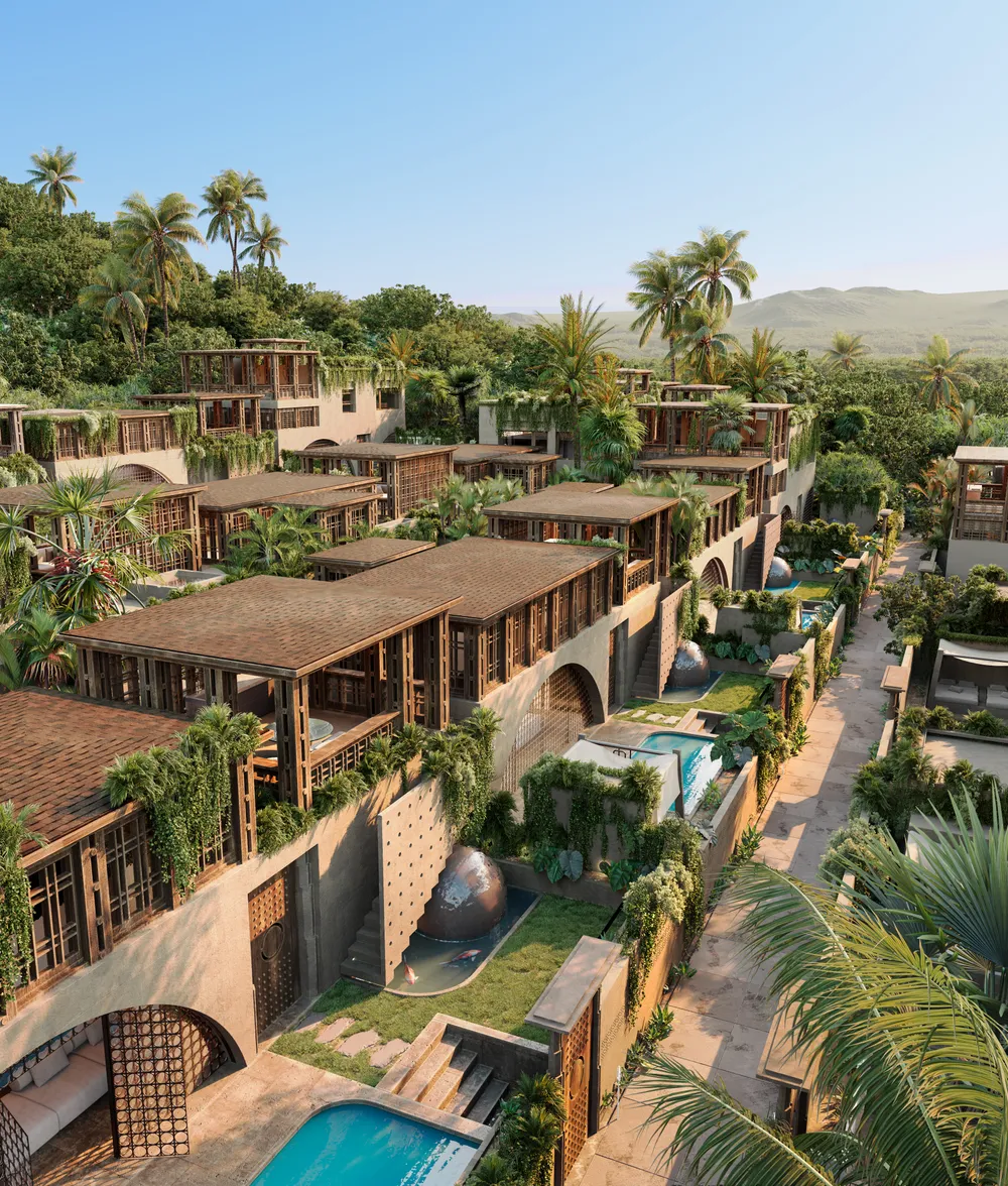 BAZA BALI ORIGINS — интерьер виллы